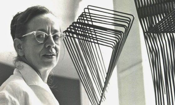 La escultora germano-venezolana Gertrud Goldschmidt-Gego (1912-1994).