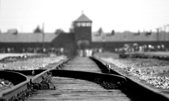 Campo de concentración de Auschwitz  en Austria.