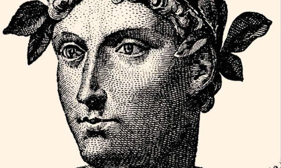 Recreación del rostro del poeta latino Horacio (65-27 a.C).