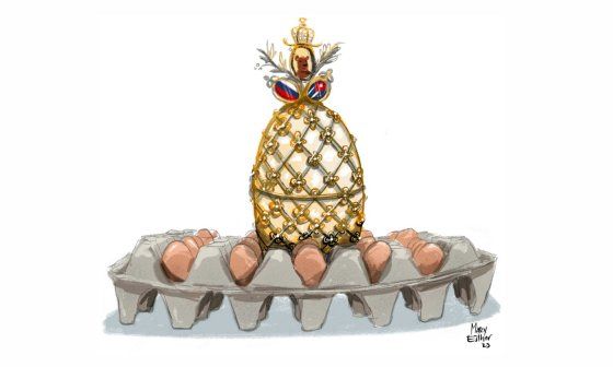 Opinión gráfica. Huevo de Putin y huevos cubanos