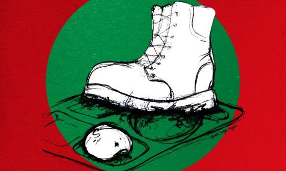Bota militar y ración de pan. Servicio militar en Cuba