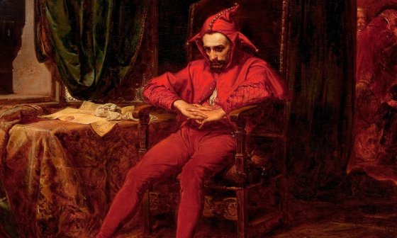 "Stańczyk" (1862), óleo de Jan Matejko.