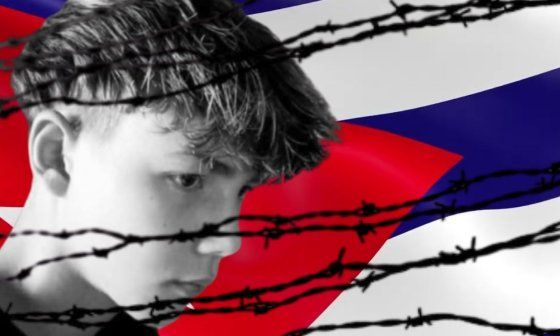 Jonathan Muir, adolescente encarcelado por protestar en Morón, Ciego de Ávila, el 13 de marzo de 2026.