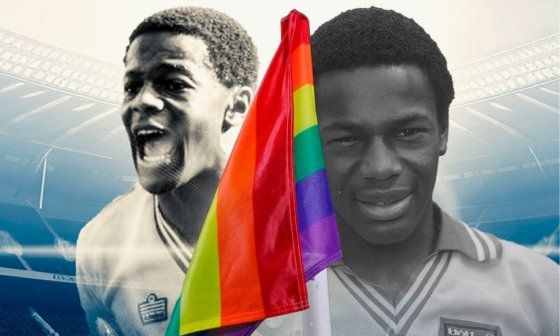 El futbolista británico Justin Fashanu (1961-1998).