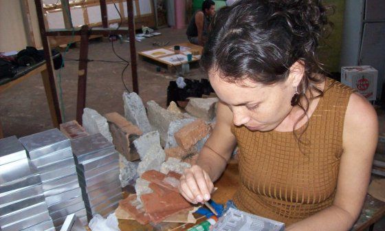 Katia M. Uliver en el ISA durante sus años de estudios.