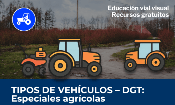 Portada Lámina DGT 3. Vehículos agrícolas