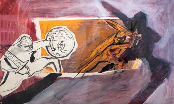 Lázaro Saavedra: Sin título (1985).
