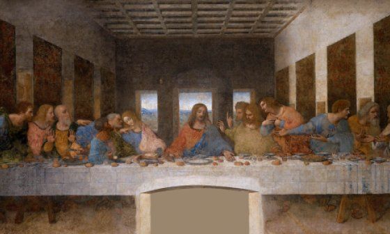 Leonardo Da Vinci: "La Última Cena" (1495-1498).