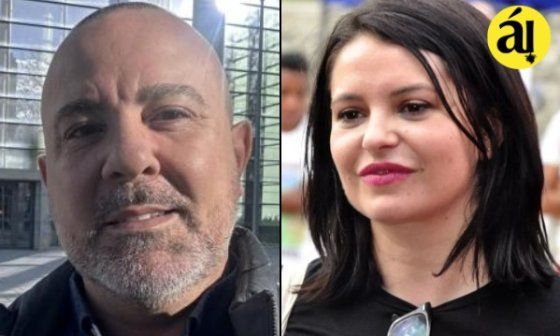 Médico cubano Lucio Enríquez y periodista española Ana Hurtado.