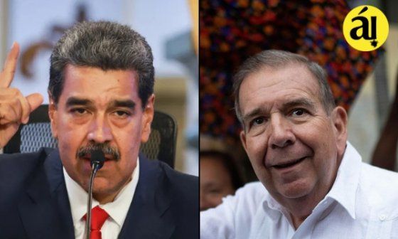 Nicolás Maduro y Edmundo González.