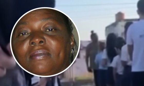 Zunilda Pol, profesora que amenazó a estudiantes de Morón (Cuba) tras la rebelión popular del 13 de marzo de 2026.