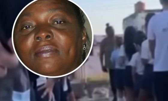 Zunilda Pol, profesora que amenazó a estudiantes de Morón (Cuba) tras la rebelión popular del 13 de marzo de 2026.