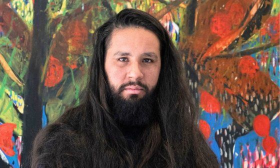 Maikel Sotomayor, pintor cubano. Foto: Pablo Villalobos.