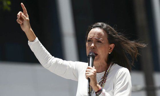 María Corina Machado, líder de la oposición venezolana