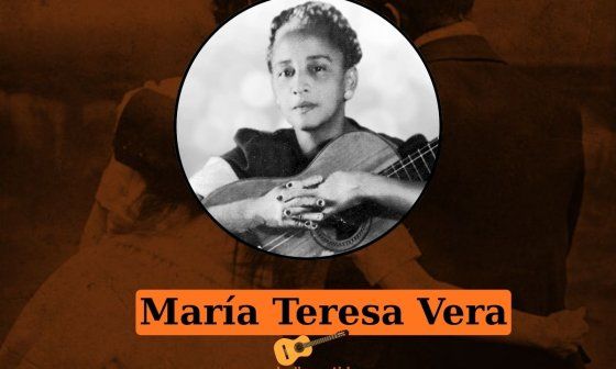 Compositora e intérprete cubana María Teresa Vera (1895-1965).
