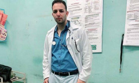 Adrián Pupo Ojeda, el médico cubano secuestrado en México.