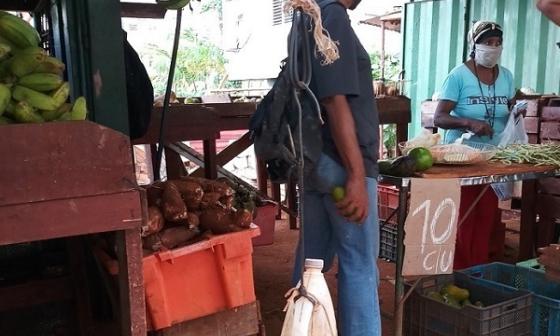 Mercado en Cuba