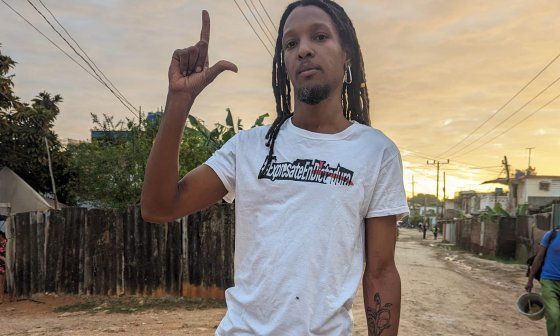 El artista cubano Nando OBDC.
