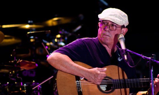 El cantautor cubano Silvio Rodríguez.