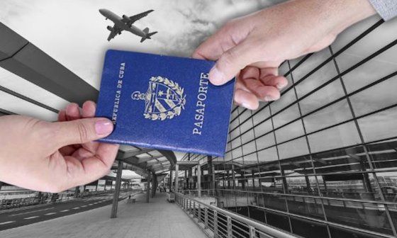 Pasaporte cubano.