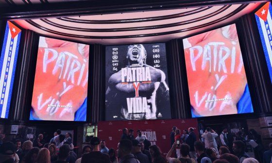Documental "Patria y Vida: El poder de la música" en el Cine Capitol.