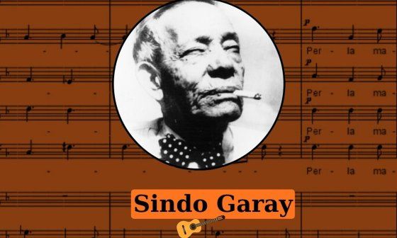 Compositor e intérprete cubano Sindo Garay (1867-1968).