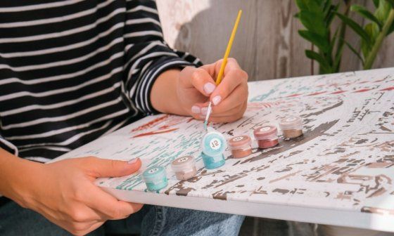 Pintura por números. Un pasatiempo de mucha utilidad