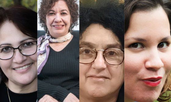 Ana Rosa Díaz Naranjo, Ileana Álvarez, Patricia Alejandra Núñez y Katherine Bisquet.