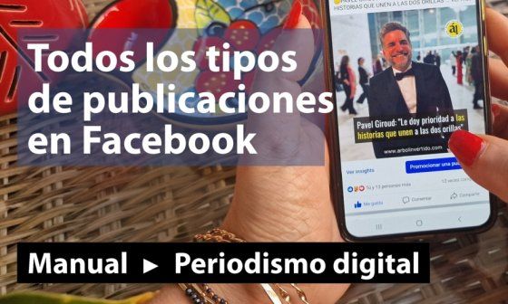 pauta tipos de publicaciones en Facebook detalles y sugerencias