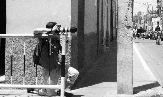 Fotografía de Luis Felipe Rojas incluida en su libro "No son tus ojos" (2026).