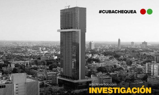 Portada investigación de CubaChequea en Árbol Invertido. Edificio K en La Habana