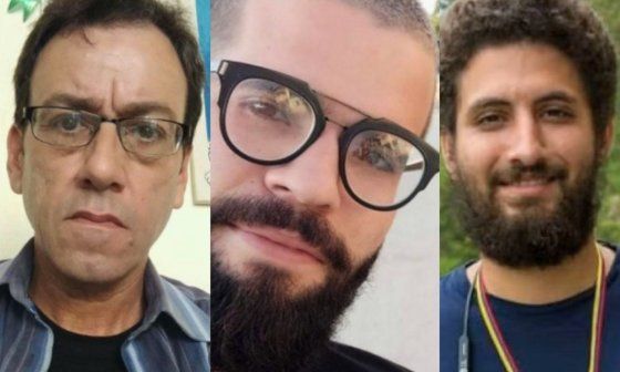 José Gabriel Barrenechea, Ernesto Ricardo Medina, y Yarian Sierra.
