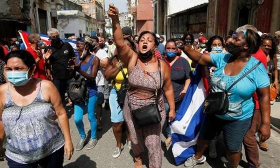 Protestas en Cuba el 11 de julio