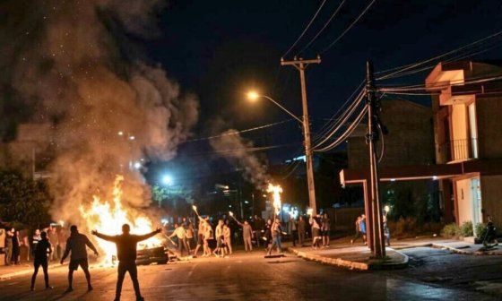 Protestas multitudinarias en Morón, provincia de Ciego de Ávila (Cuba). 13 de marzo de 2026.