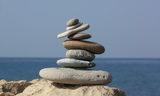 Equilibrio de piedras.