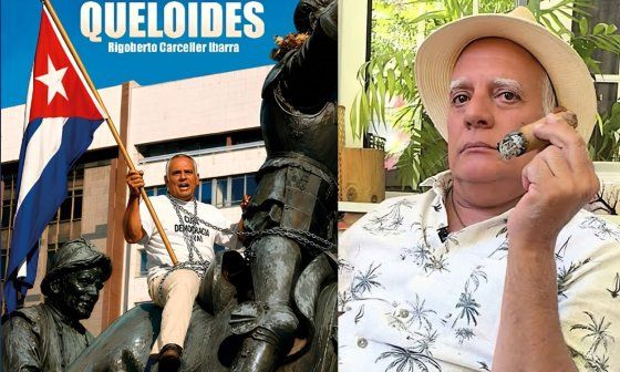 Rigoberto Carceller y "Queloides", su libro de memorias.