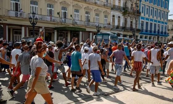 Protestas en Cuba el 11 de julio