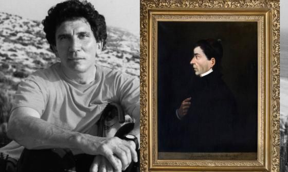 Escritor cubano Reinaldo Arenas (1943-1990) y cura mexicano Fray Servando (1765-1827) .