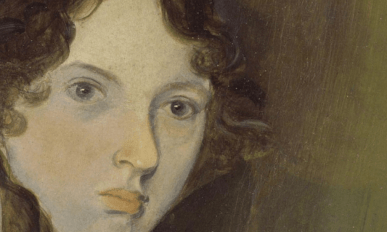 Retrato de Emily Bronte.