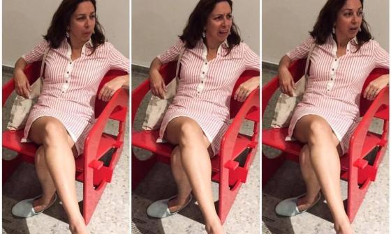 Solveig Font, curadora de arte.