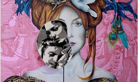 "Madame Bovary", Gustave Flaubert (1856). Ilustración de Elia Pagliarino.