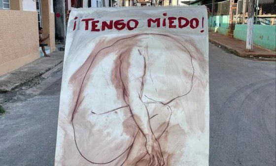 "Tengo miedo" / Obra de Yulier P.