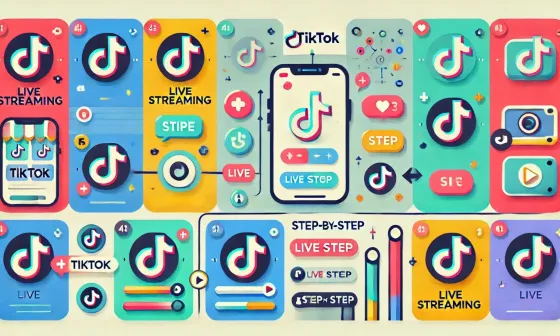 Diseño como transmitir directo por TikTok