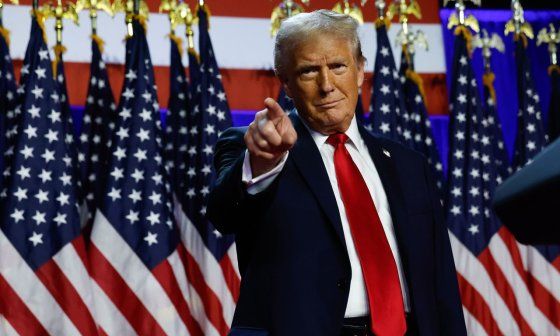El presidente electo de EEUU, Donald Trump.