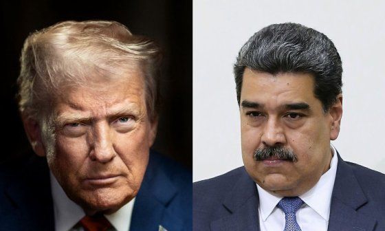 Donald Trump y Nicolás Maduro.