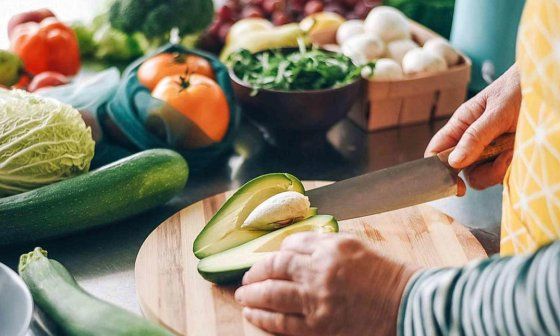 Una dieta rica en vegetales contribuye a mejorar la salud.