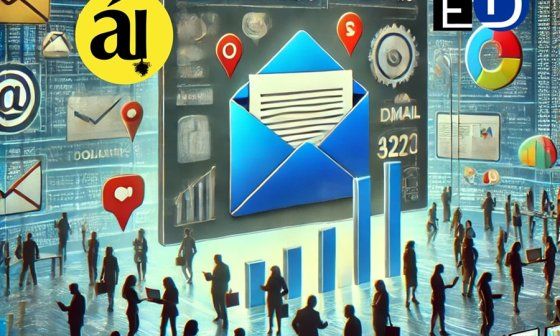 Diseño sobre el uso del correo electrónico o email