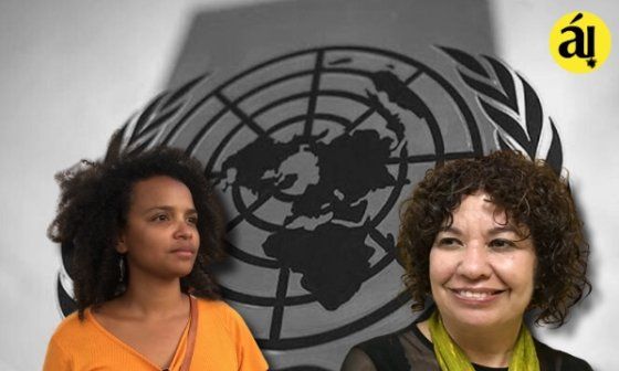 Yanelys Núñez (izquierda) e Ileana Álvarez (derecha).