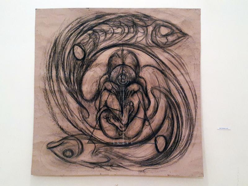 Obra de la exposición "Iter Criminis".