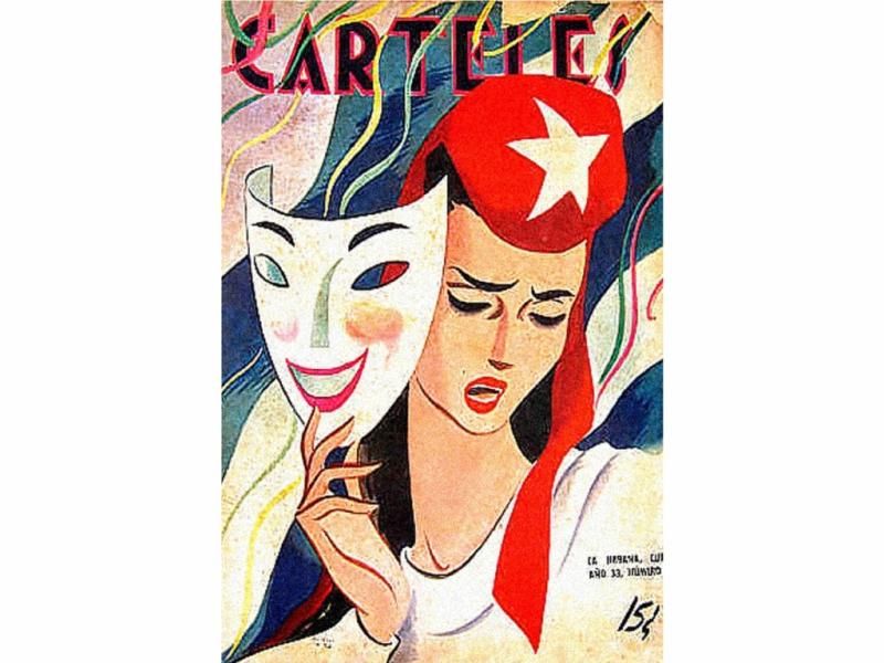 Revista Carteles, La Habana, 1943.